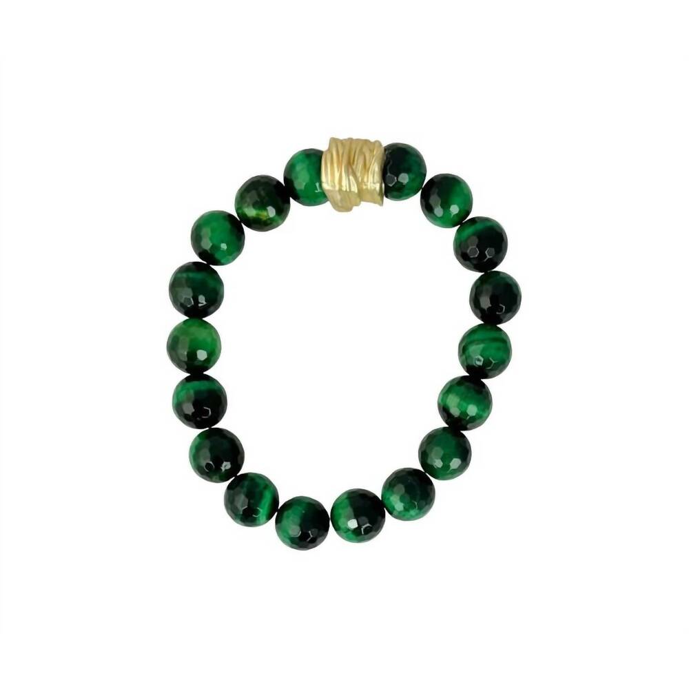 NEW LULA 'N' LEE women's sugar pop stretch bracelet in green